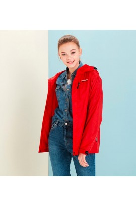 DICKIES Rip Stop Windbreaker - Red